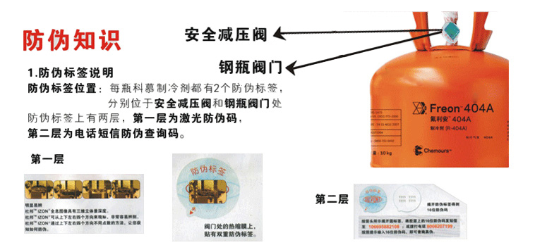 科慕(原杜邦)R404A 科慕(原杜邦)R404A